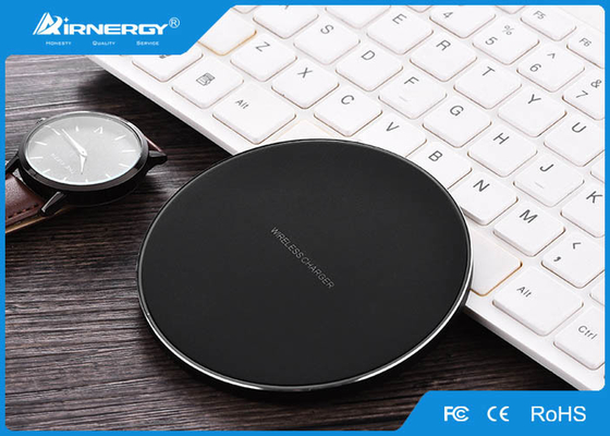 Round & Square 5V 9V Wireless Fast Charger / Qi Wireless Charging Pad Black